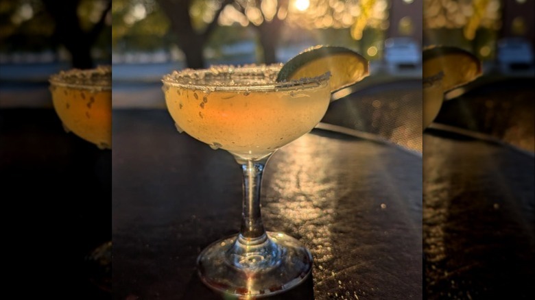 A Shaker Margarita from Mi Mexico