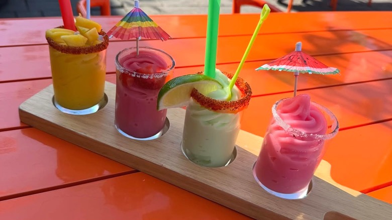 A Soft Serve Margarita Flight from Nuevo Vallarta