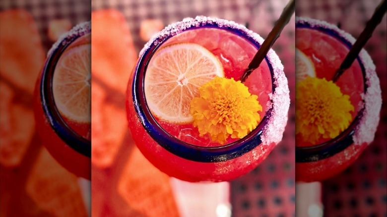 A Strawberry Margarita from The Bebedero