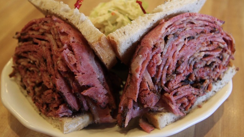 Kenny and Ziggy's reuben