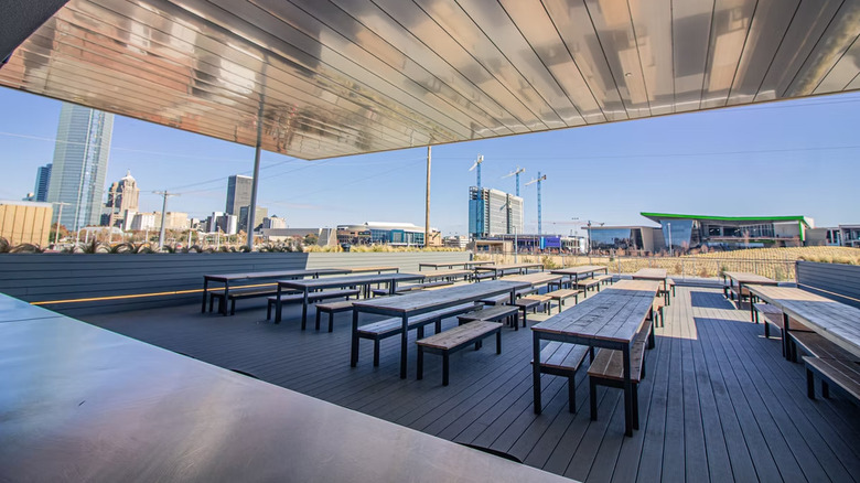 Rooftop patio at Social Capital