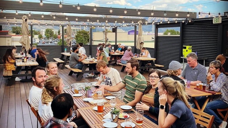 Rooftop Patio at Grid City Beer Works