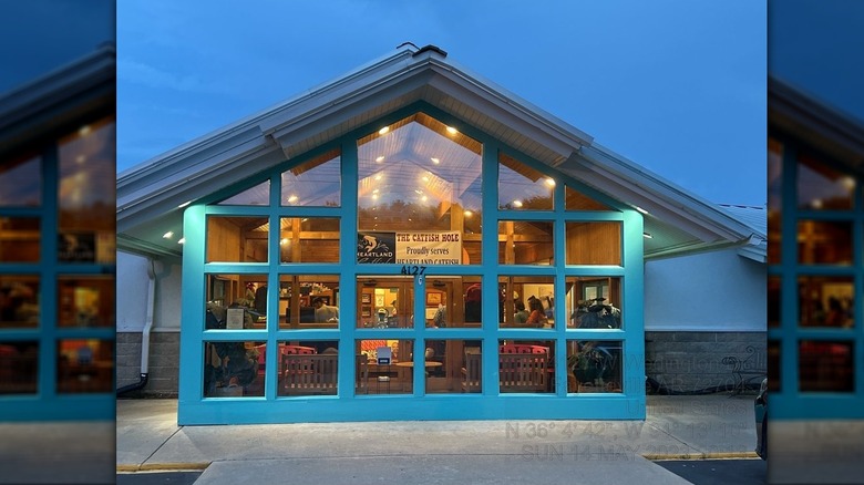 Exterior of The Catfish Hole in Fayetteville