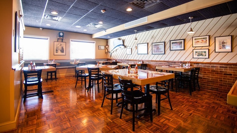 Dining room of Feby's Fishery