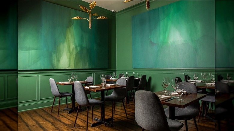 Dining area inside Zasu