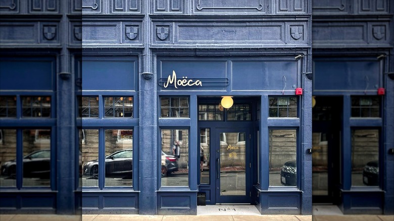 Exterior of Moëca in Cambridge