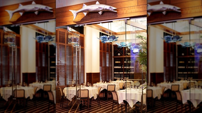 Dining room inside of 801 Fish