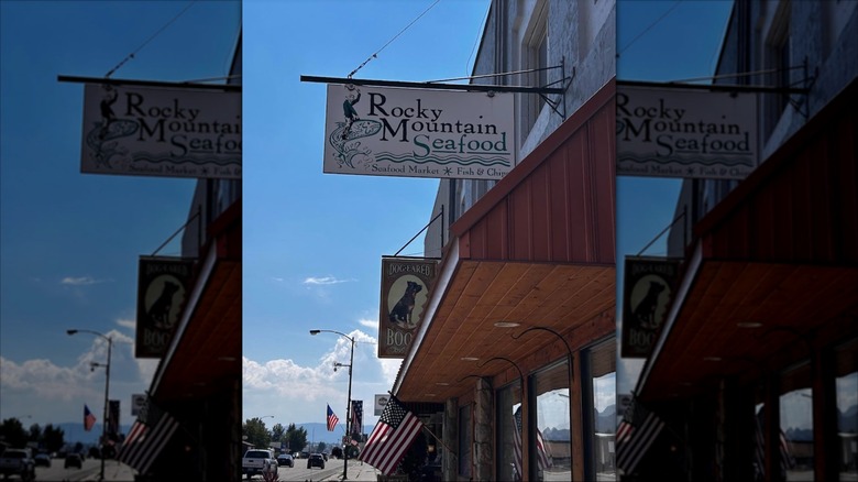 Exterior of Rocky Mountain Seafood