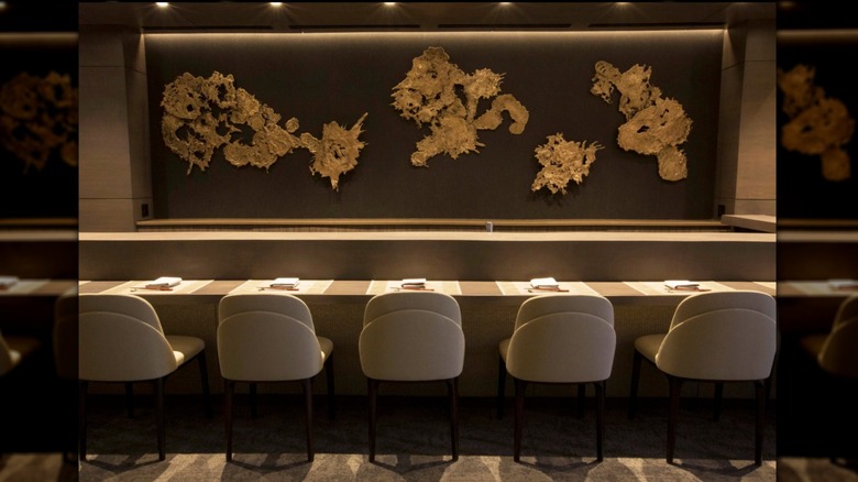 Seating area at Mako