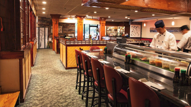 Dining room of Sushi King
