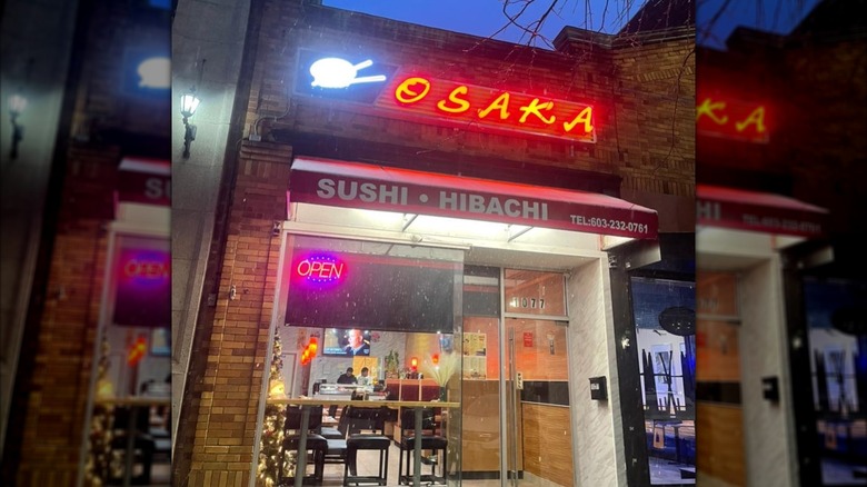 Exterior of Osaka in Manchester