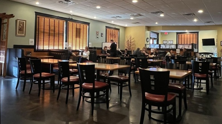 Dining room of Sakura Sushi and Grill