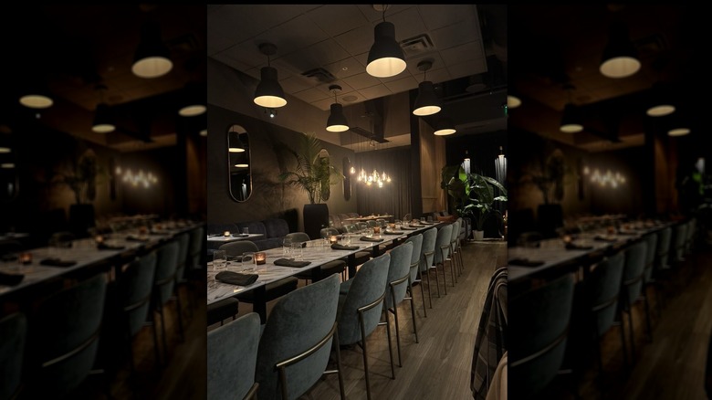 Table area of Haru Omakase