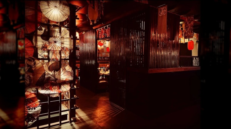 Interior of Awaji Izakaya