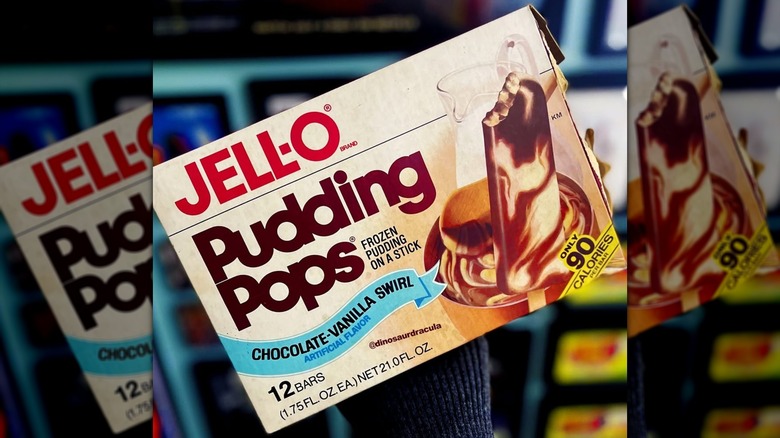 Antique box of Jell-O Pudding Pops
