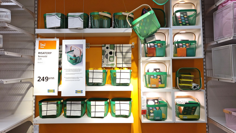 Ikea produce storage baskets