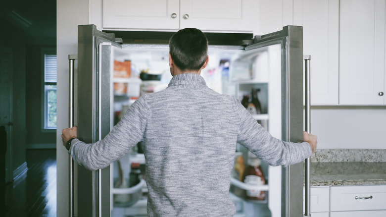 stainless steel refrigerator