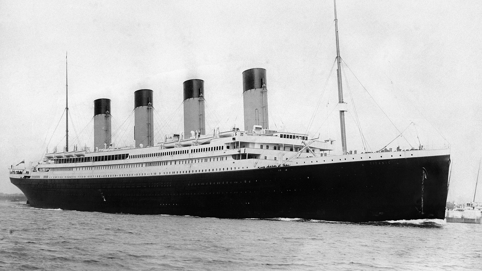 Die letzte Mahlzeit der First-Class-Passagiere der Titanic