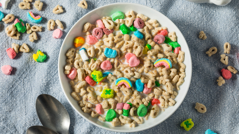 Lucky Charms boxes