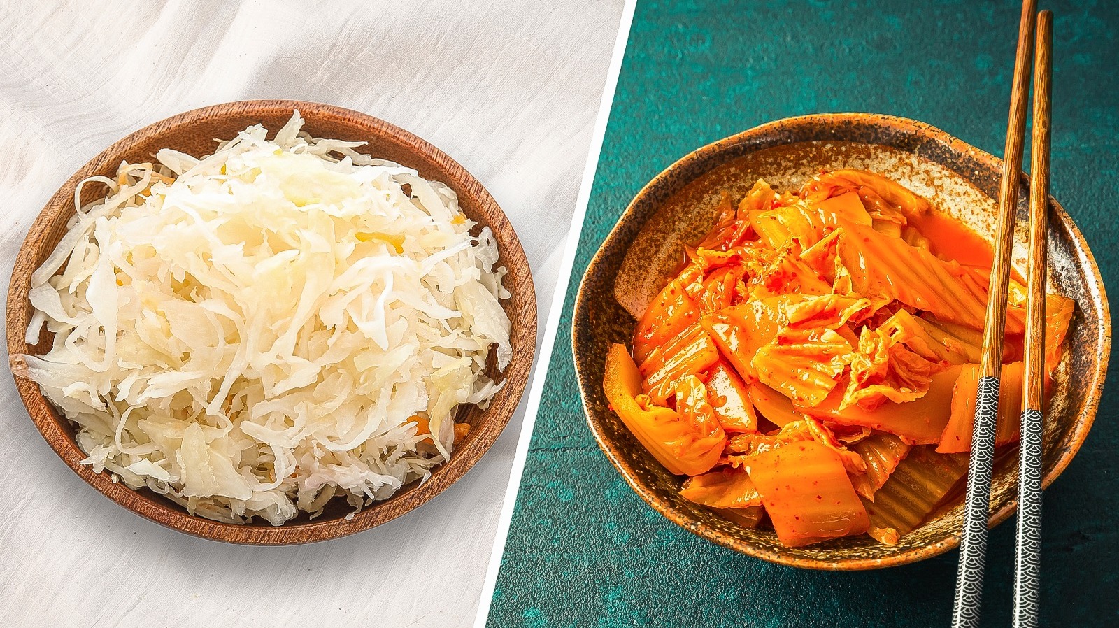 The Key Ingredients That Separate Sauerkraut From Kimchi
