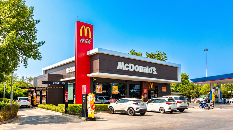 McDonald's storefront