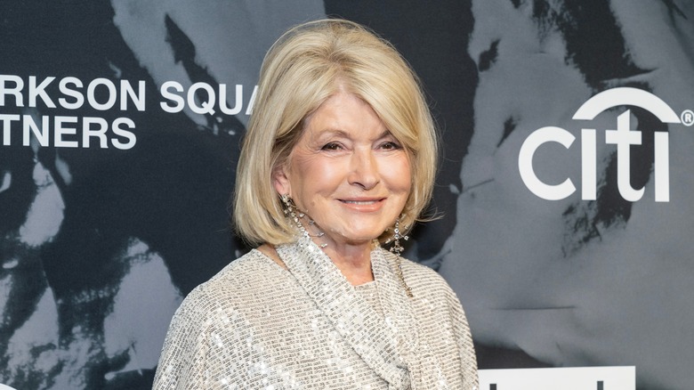 culinary celebrity Martha Stewart smiling