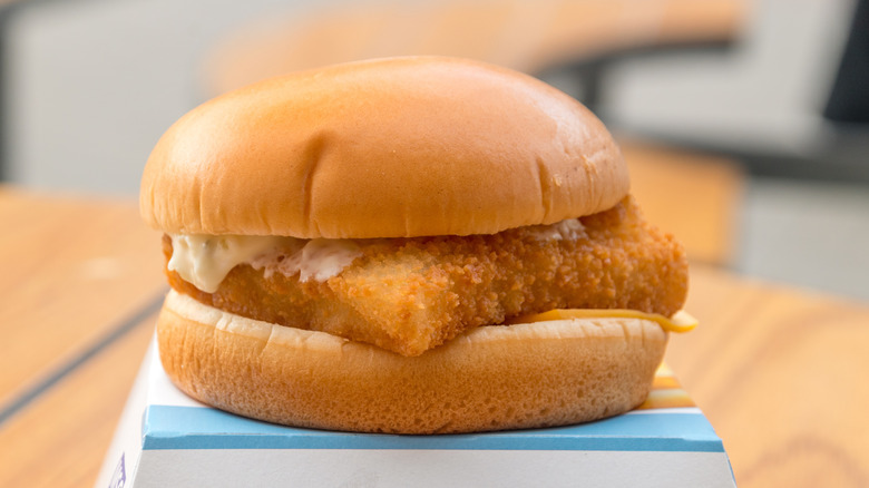 McDonald's Filet-O-Fish sandwich