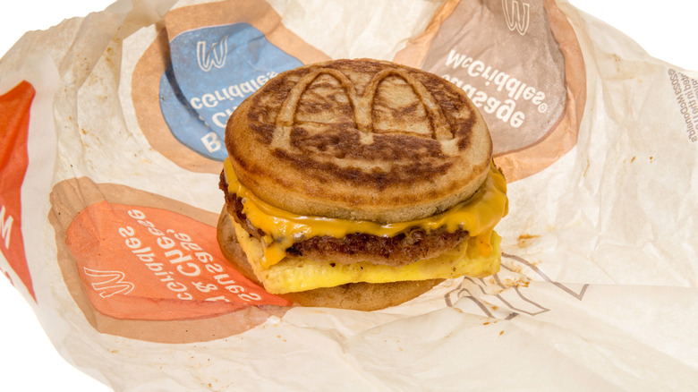 Sausage, Egg, & Cheese McGriddle