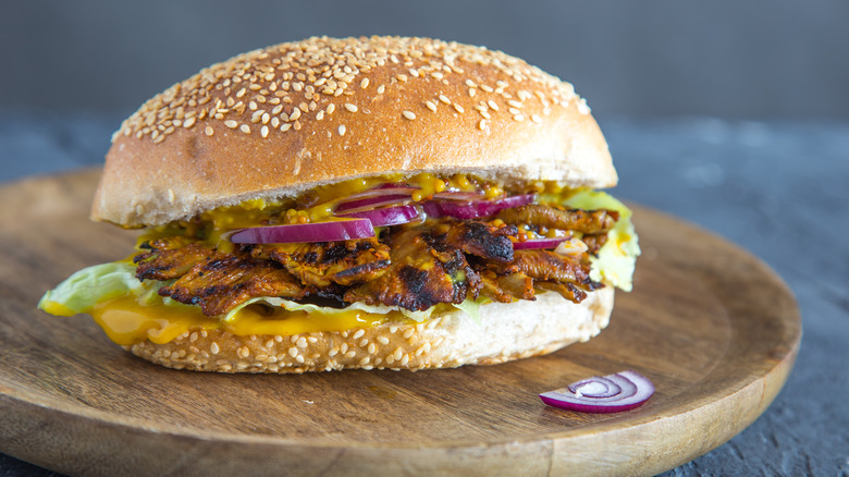mushroom burger