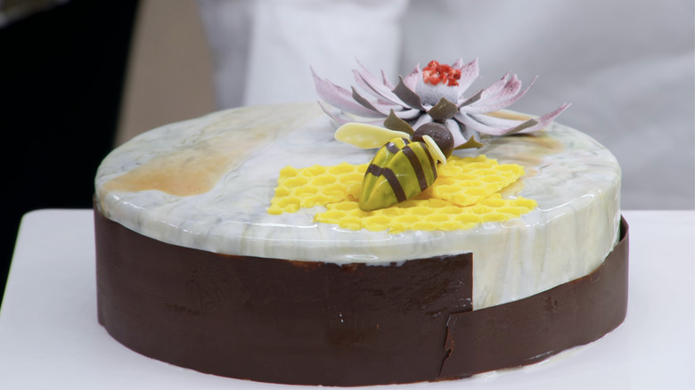Great British Baking Show contestant Sophie's entremet