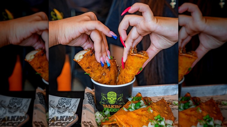 Birria Tacos at Talkin' Tacos