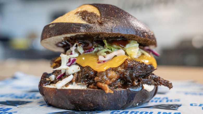 The Masked Bandit sandwich