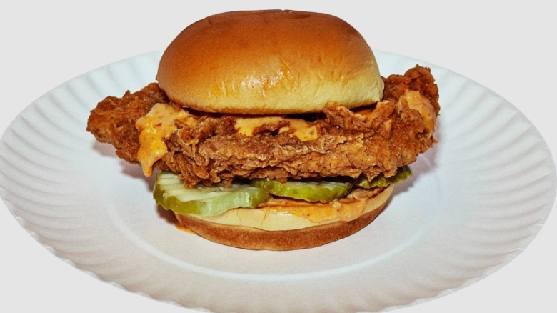 Fuku's signature fried chicken sandwich