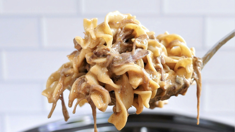 Amish beef and noodles