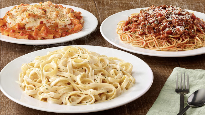 Olive Garden pasta dishes