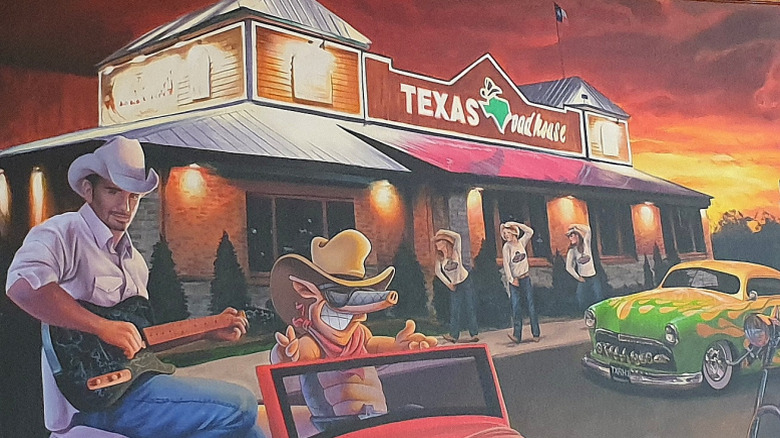 Texas Roadhouse artwork