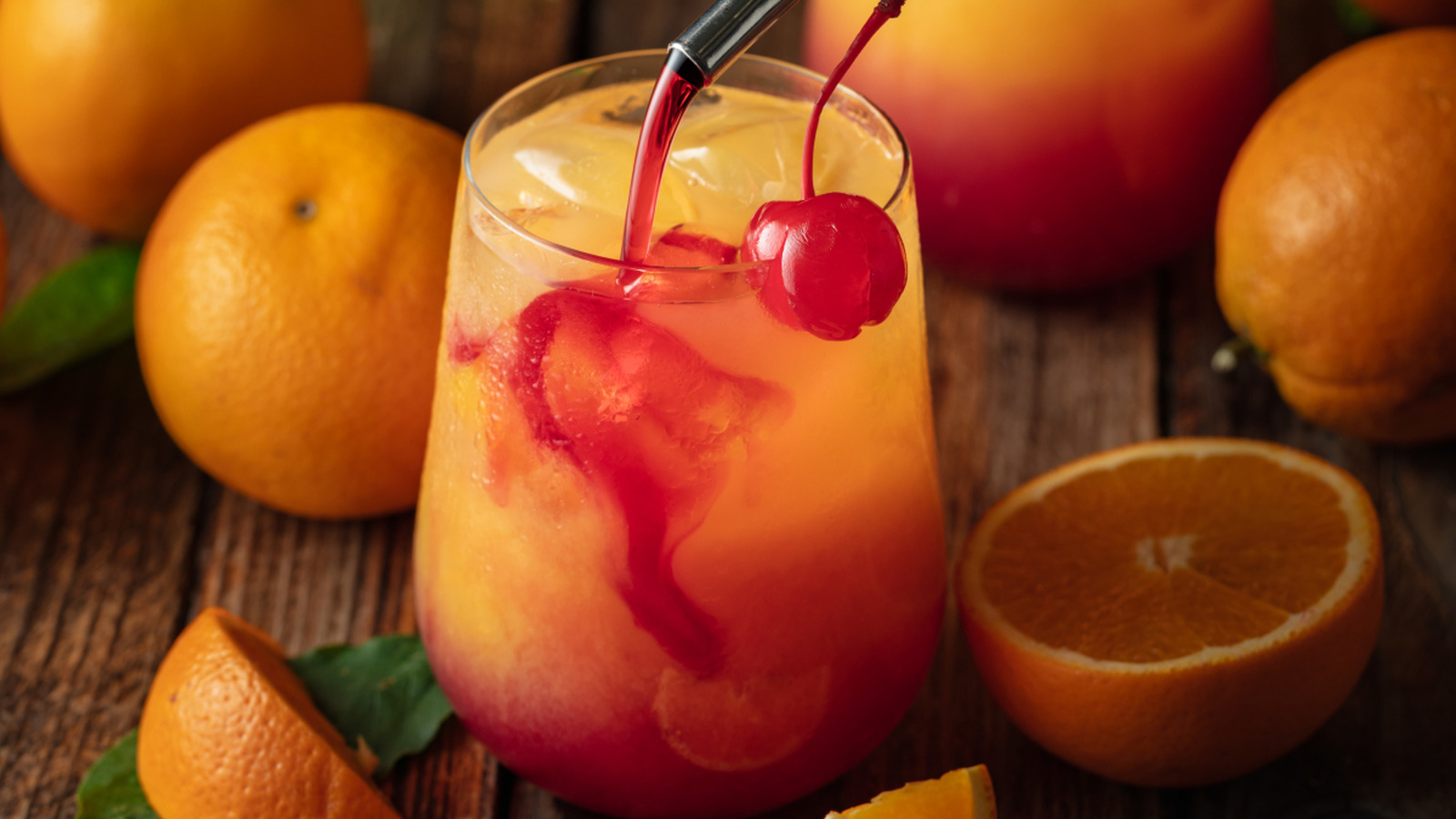 The One Thing You Should Never Do When Making A Tequila Sunrise