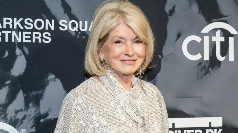 Martha Stewart smiling