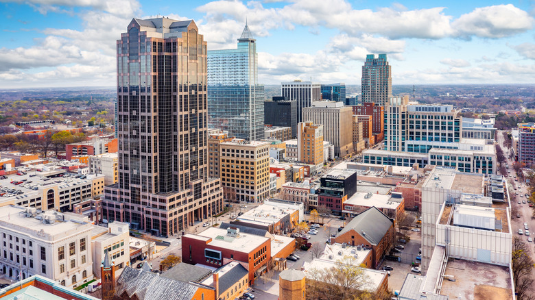 Raleigh, NC skyline