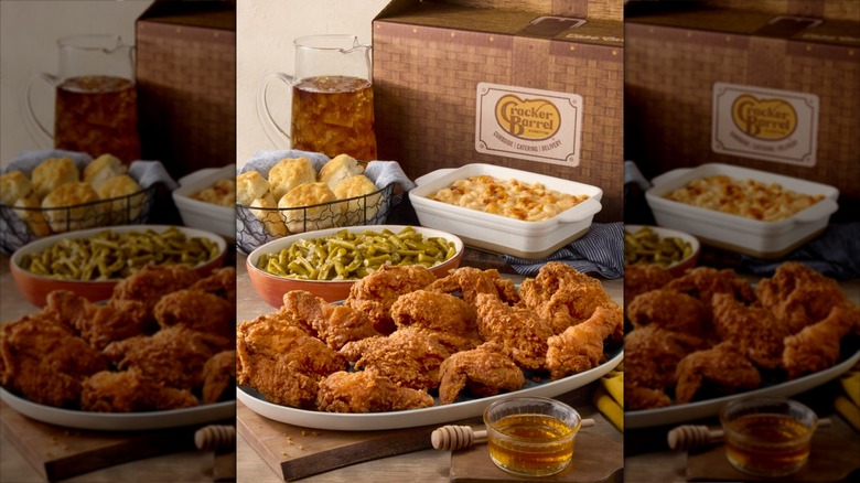 Cracker Barrel food display