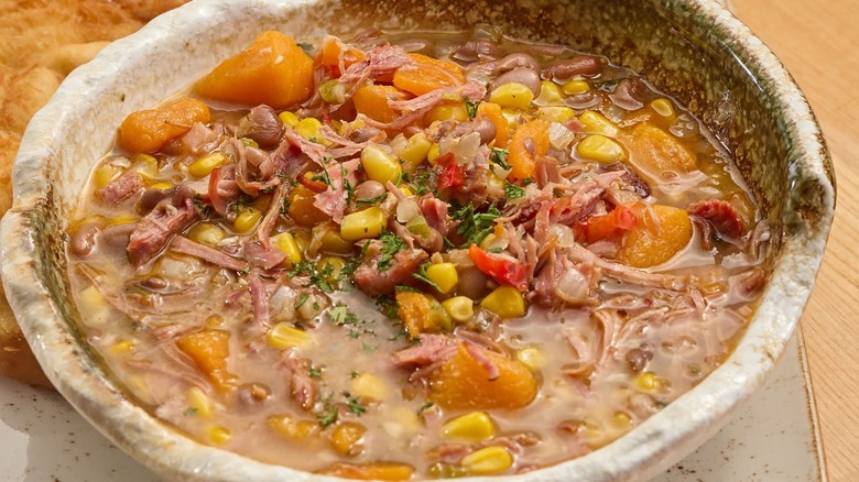 Bowl of Three Sisters soup