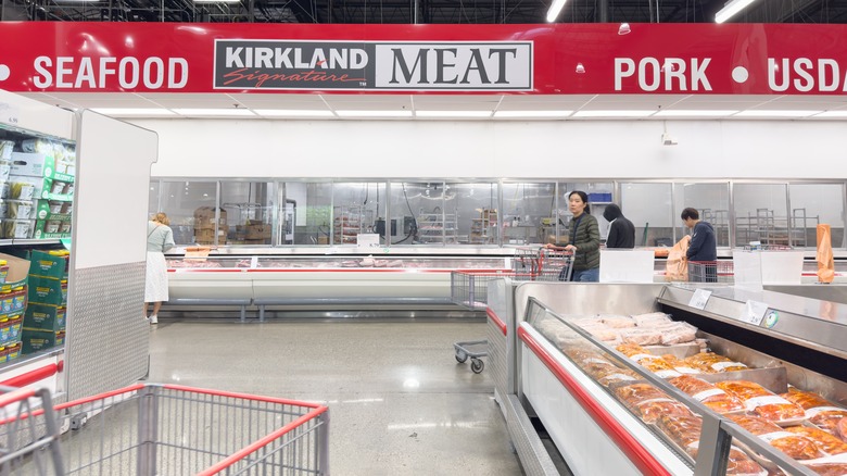 Costco meat counter
