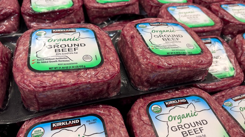 Kirkland Signature ground beef