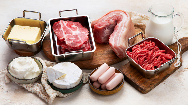 foods with high saturated fat