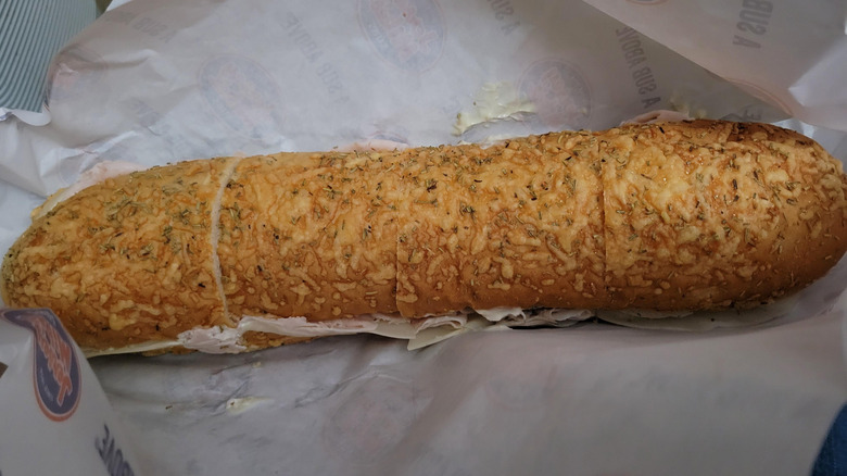 Jersey Mike's rosemary parmesan bread