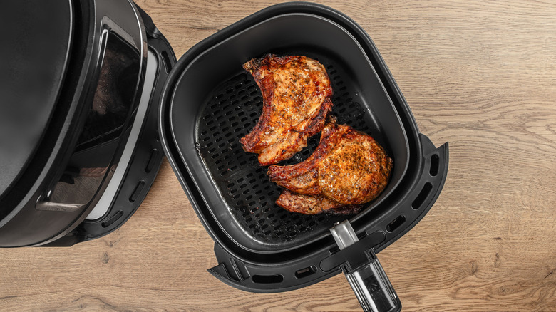 Pork chops in the air fryer
