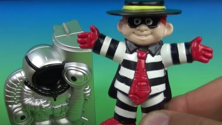 Outer Space Hamburglar toy
