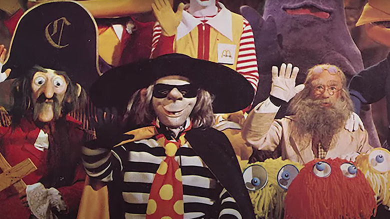 The Hamburglar and the gang