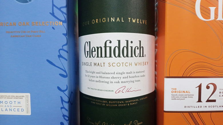 Glenfiddich 12 Year Old Single Malt Scotch Whiskey