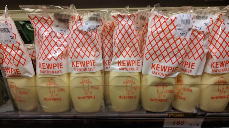 Kewpie mayo bottles